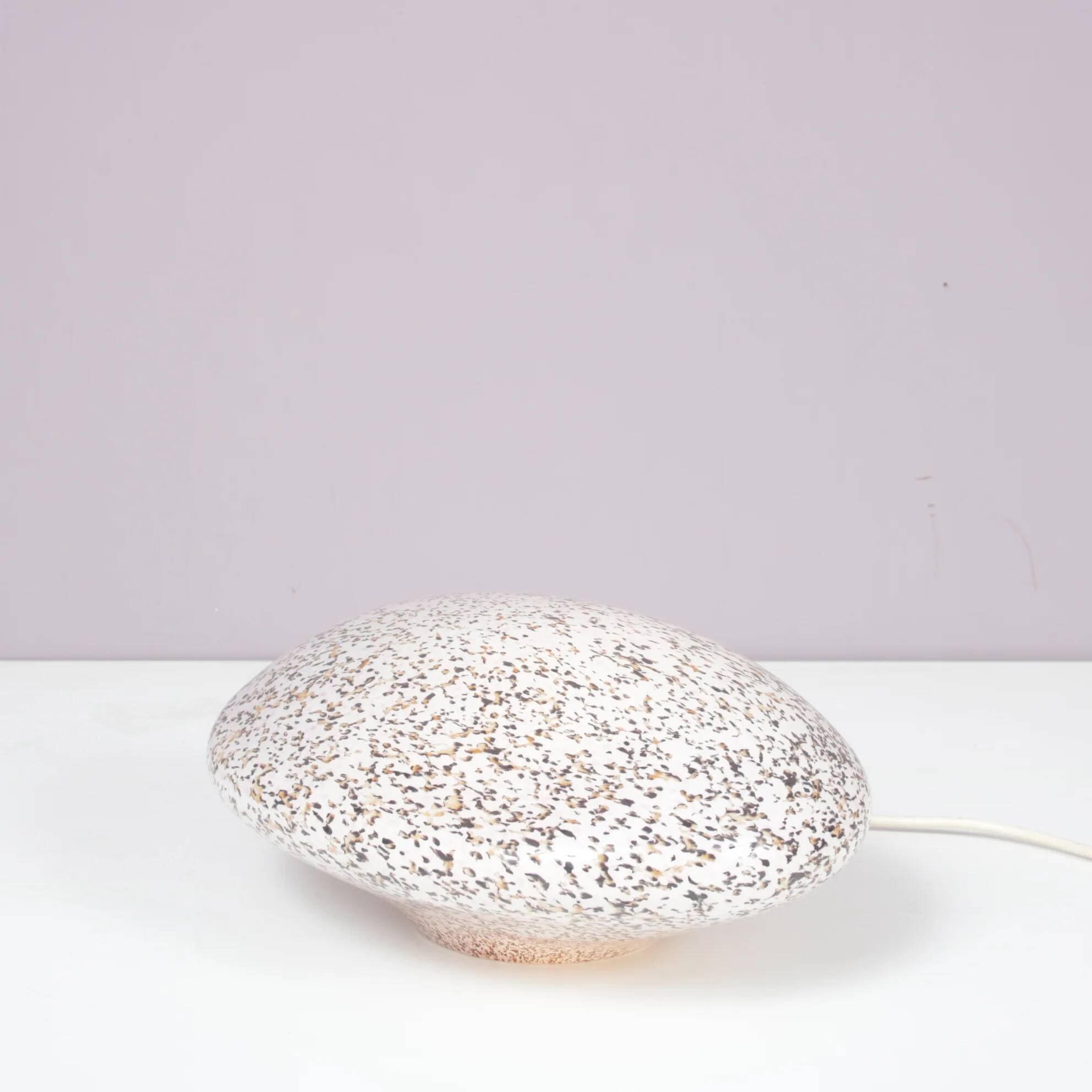 1990s Murano glass table lamp from Italy