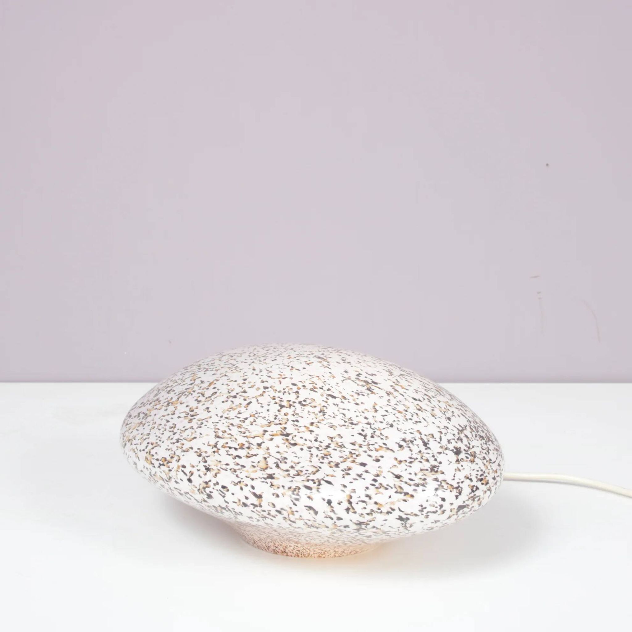 1990s Murano glass table lamp from Italy