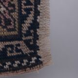 Tapis vintage turc de Oushak, tissé à la main 123x207 cm
