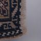 Vintage Turkish rug from Oushak, hand-woven 123x207 cm