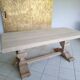 Table monastère en chêne rénovée