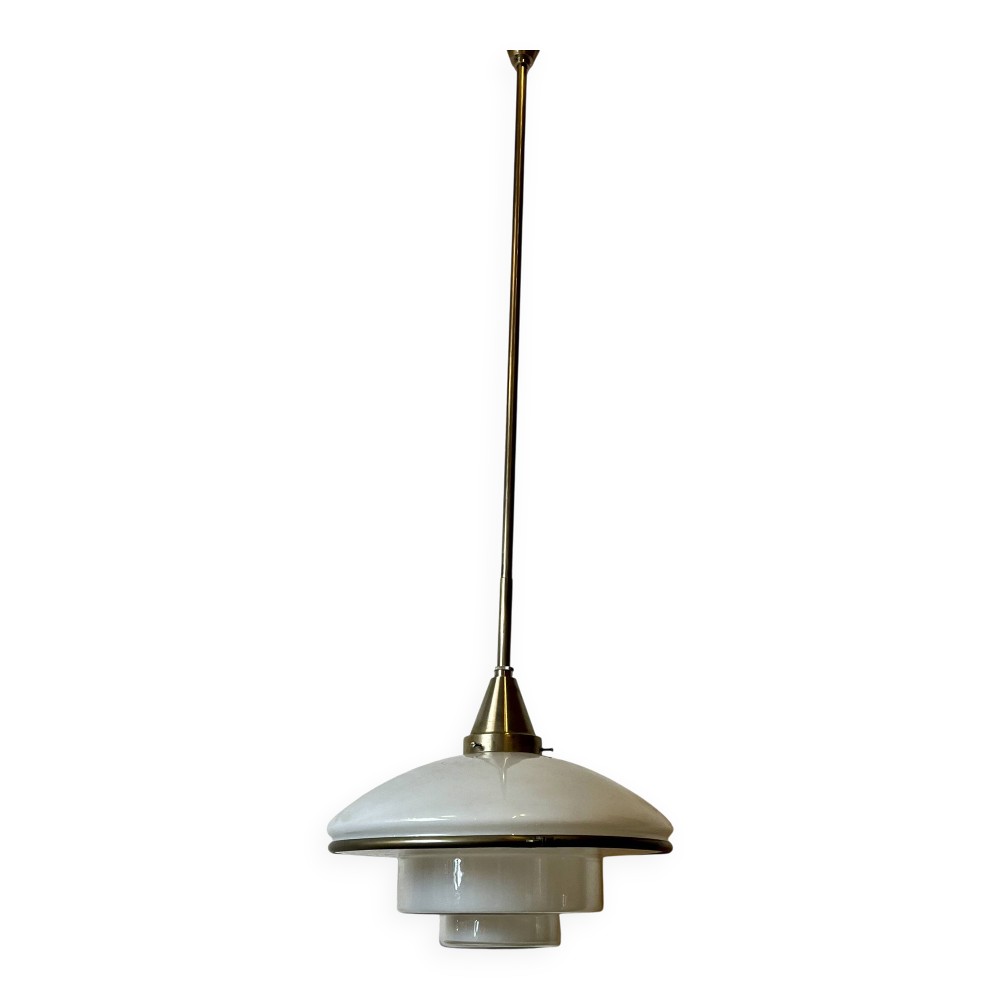 “Megaphos / Sistrah” pendant lamp by Otto Müller – 1930s
