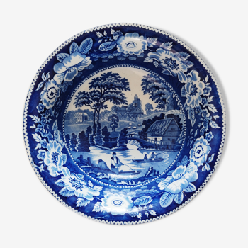 Delft earthenware dish 31 cm in diameter