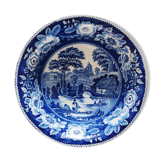 Delft earthenware dish 31 cm in diameter