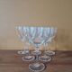 Daum France - Série de 6 verres à eau n°2 en cristal - Modèle Boléro - 17,7