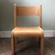 Vintage wooden children's chair