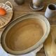 Antique glazed earthenware terrine