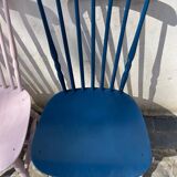 Chaise Baumann bleu