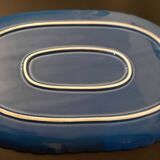 Plat bleu