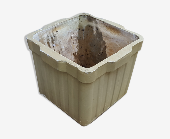 Jardinière en ciment années 1950/60