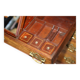 George III commode circa 1770 in walnut by Thomas Chippendale.
