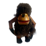 Mid Century Danish TEAK Gorrilla Figurine