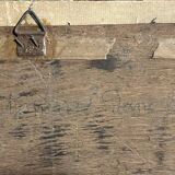 Tableau HSP "Autumn Evening in the Jura" post-impressionist signed