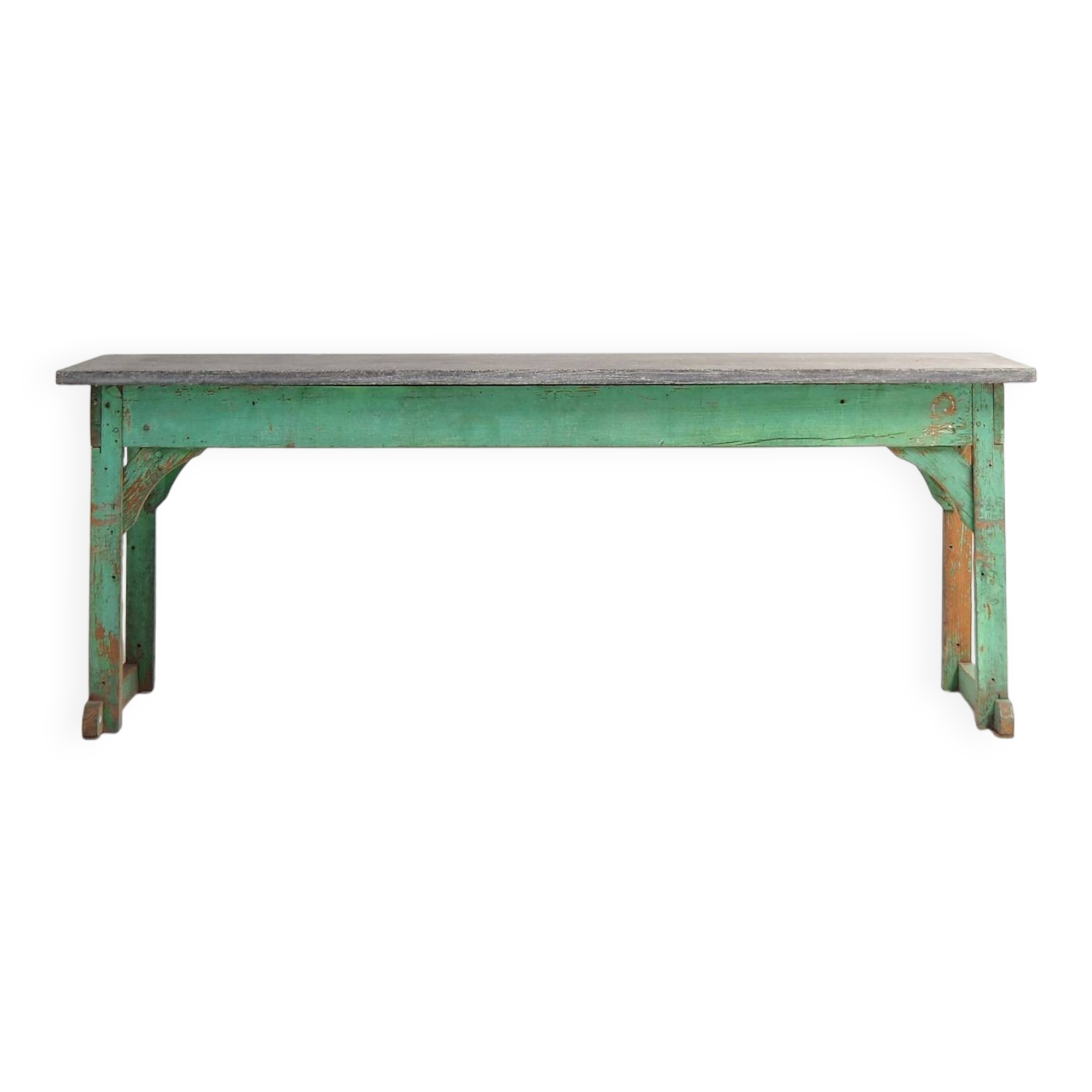 Side table or console with a robust design and high decorative value.