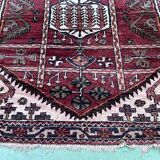 Tapis iranien en laine fait main- L=1m48 l=1m14