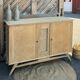 1960s vintage sideboard - antique raw oak sideboard