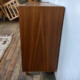 Enfilade Bahut buffet vintage feet compass 2 doors 2 drawers