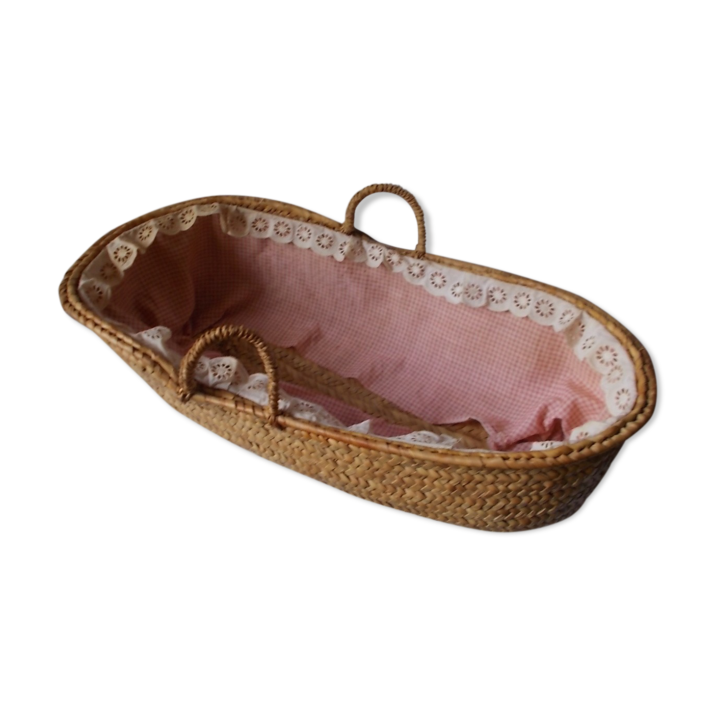 Vintage toy bassinet