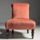 Ensemble de 2 fauteuils à pantoufles français vers 1900