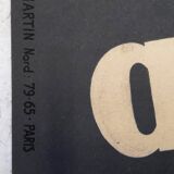 Movie poster "Don't Touch Grisbi" 1954 Jean Gabin