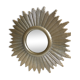 Golden wall sun mirror design baroque modern contemporary style