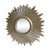 Miroir soleil mural doré design style baroque moderne contemporain
