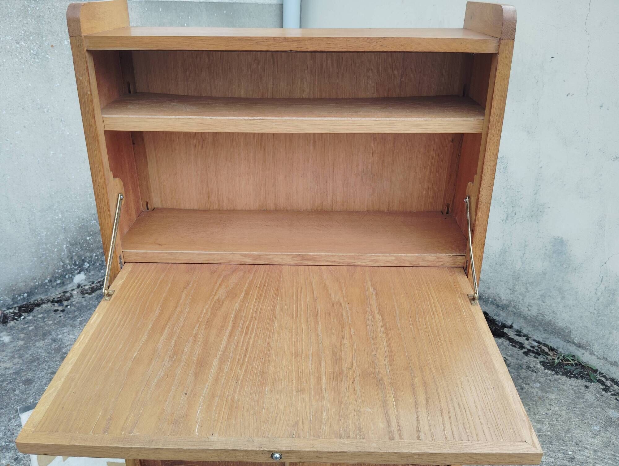 Petit meuble secrétaire vintage léger