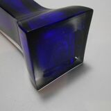Vase soliflore vintage bleu cobalt