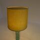 Mid-century green marble table lamp by Bergbom, Sweden, 1960s.