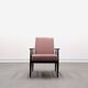 1960 Henryk Lis Mid Century Armchair in Pink
