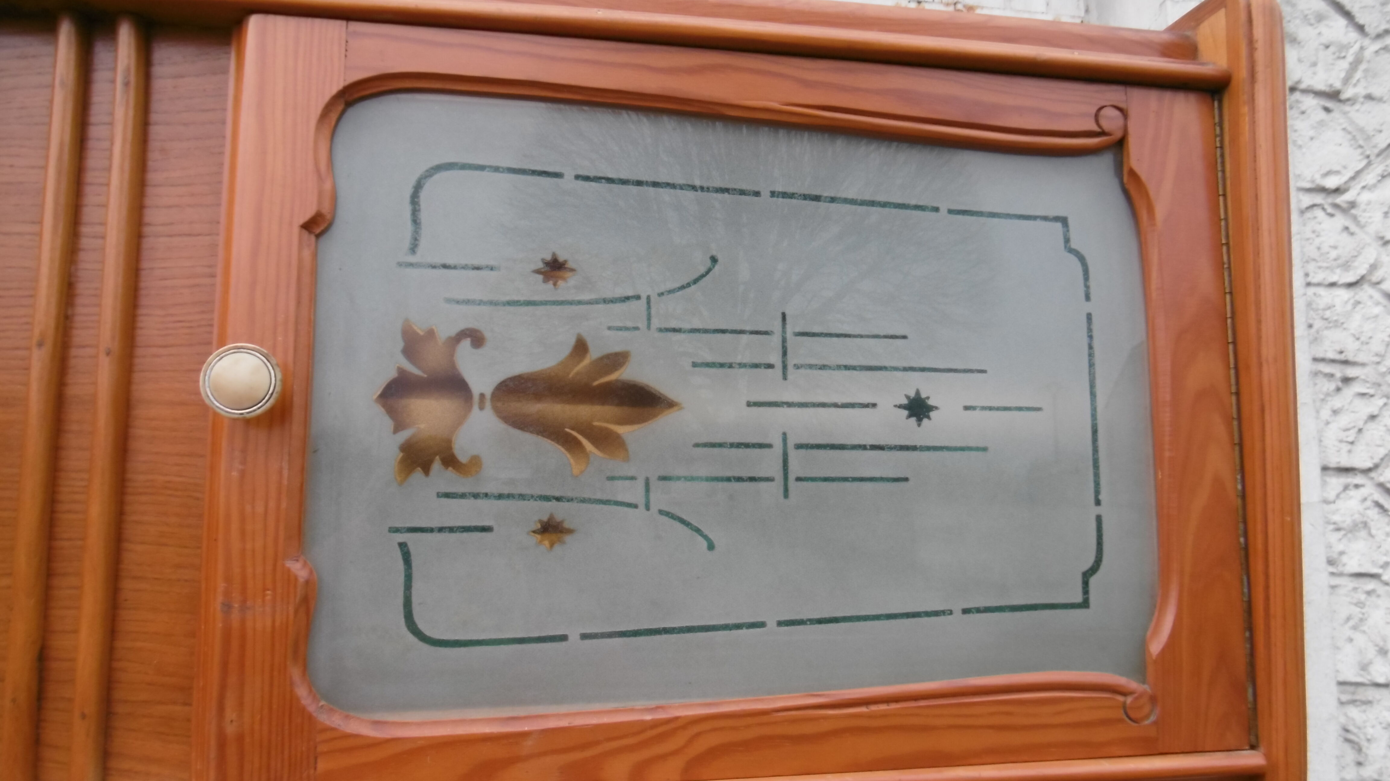 The 1950s wooden buffet