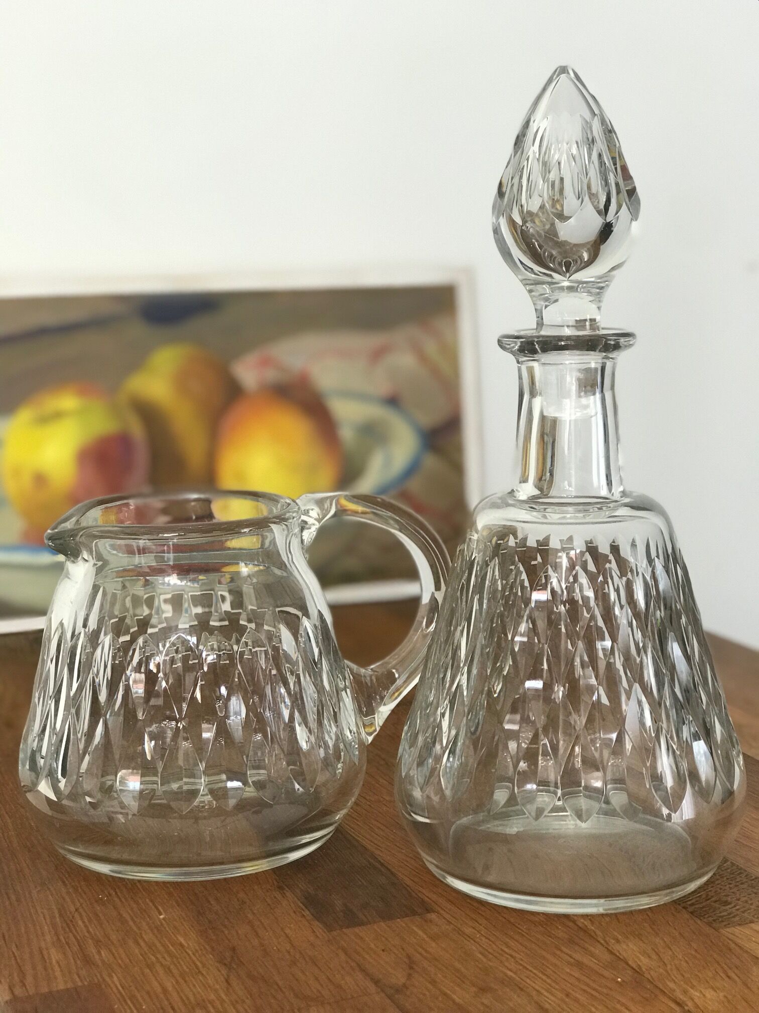 Baccarat crystal wine or port decanter Armagnac model
