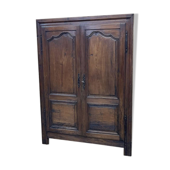 Façade d'armoire XVIIIème en merisier