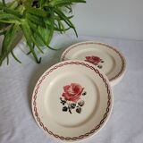 Lot n°1 de 6 assiettes à dessert Germaine de Badonviller