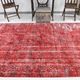 6x10 Rug For Dining Room Red Vintage Area Rug, 175x296Cm SK 3756