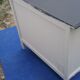 Sideboard style Louis XV light gray
