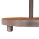 Table or Desk lamp Leather inlay attrib to J.T.Kalmer 1960s