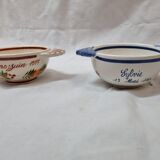 Henriot Quimper ear bowls 1960 to 1992