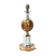 Pied de lampe de table 1970 marbre & chrome
