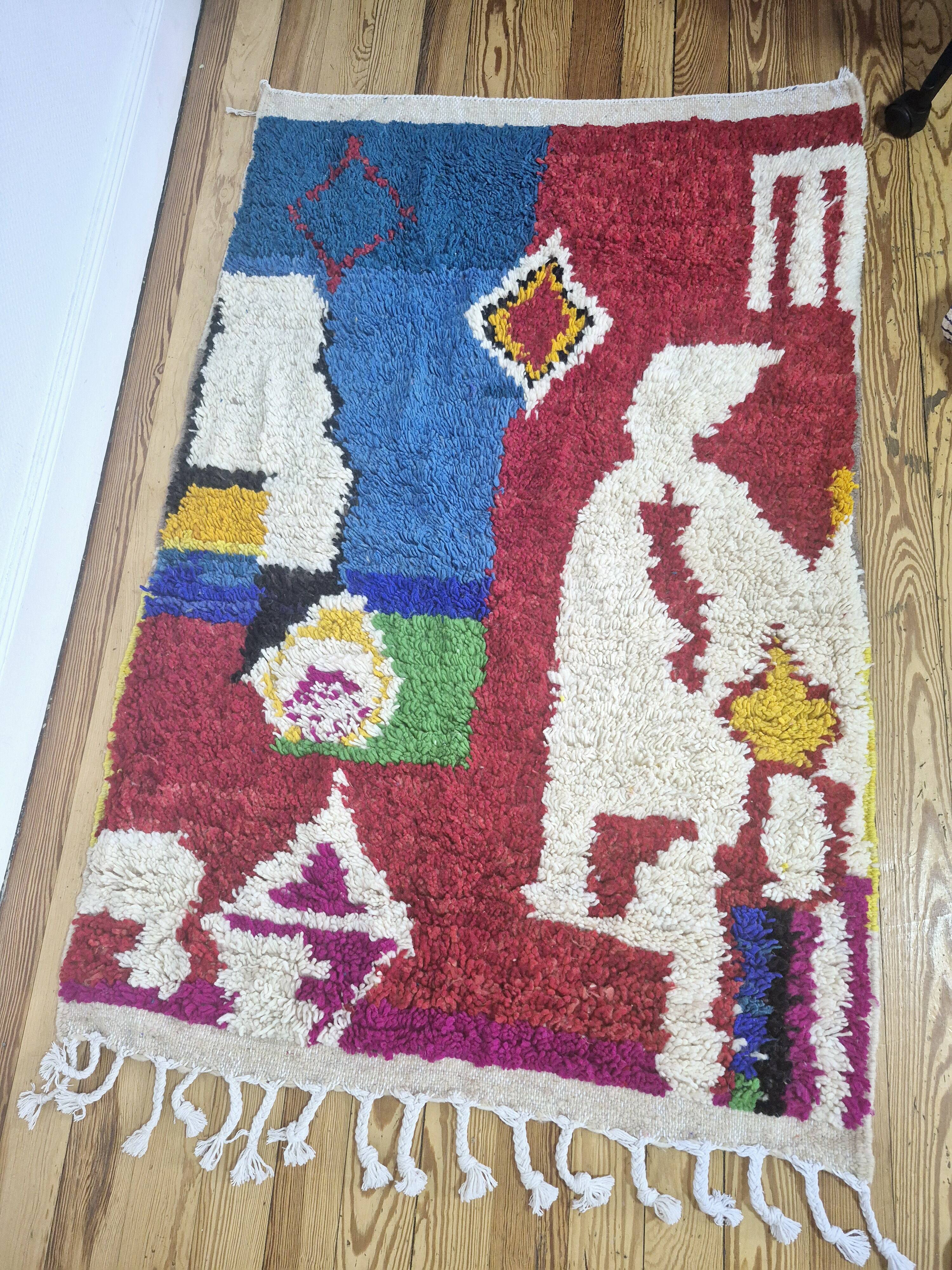 Berber Carpet Handmade 100% wool