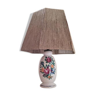 Enamelled ceramic lamp