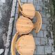 3chairs in pine by Antti Nurmesniemi