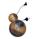 Pair of vintage chandeliers Design Motoko Ishi Rolf Kruger