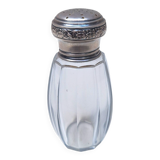 Crystal and silver shaker