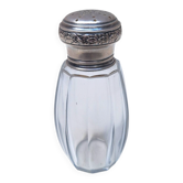 Saupoudreuse en cristal et argent
