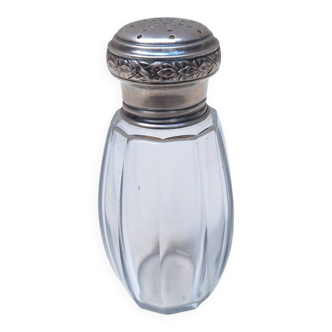 Crystal and silver shaker