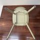 Set of 2 BISTROT wooden seats: BAUMANN chair and LUTERMA armchair.