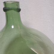 Dame-jeanne bonbonne en verre soufflé 10L vintage