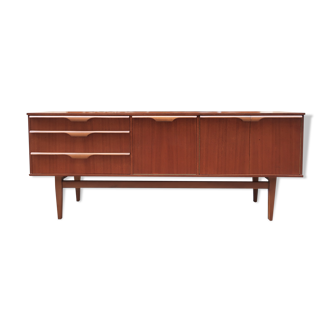 Row of the 1960s teak