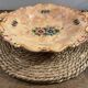 Large Italian serving platter signed Deruta
